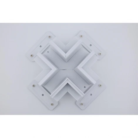 Трековый соединитель Х-образный Aployt Magnetic track 220 APL.0285.10.04