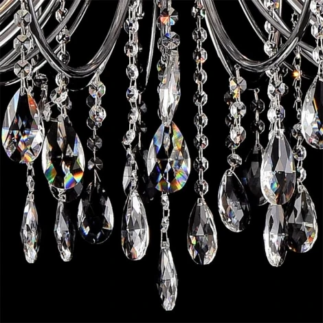 Подвесная люстра Lumien Hall Chloe 0015/12P-CR