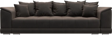 Диван прямой НордСтар НПБ Лига Диванов (Велюр) арт.129453