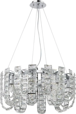 Подвесная люстра хрустальная Stilfort Umiko 2172/09/08P (220V, на тросе)