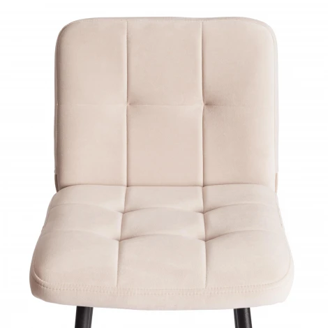 Барный стул Medeo/Медео Tetchair (Металл,Велюр/Бежевый) арт.24911