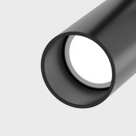 Трековый светильник Elti Unity GU10 50Вт (однофазный) Maytoni Technical TR005-1-GU10-B (220V, круглые)
