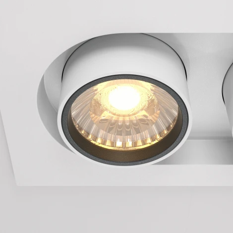 Встраиваемый светильник Hidden 3000K 2x10W 36° LED Maytoni Technical DL045-02-10W3K-W (220V)