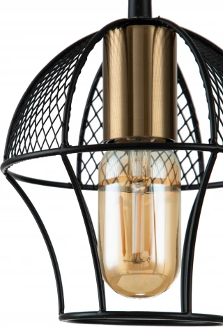 Подвесной светильник Pallo V000186 (10011/1P Black) (220V, на проводе)