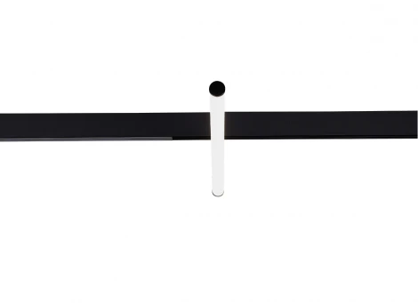 Трековый светильник низковольтный светодиодный Donolux Tuba DL20302NW16BDIM 16Вт 48V D25xL600xH80 мм, 1280Лм, 120°, 4000К, диммируемый, Ra >90, черный