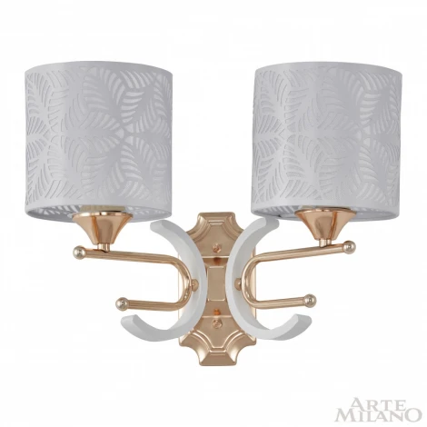 Бра Arte Milano Florentia-2097 302097/2W Wh/Gd (220V)
