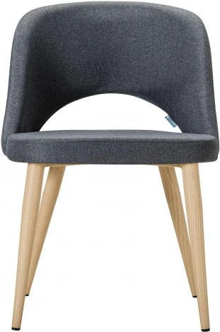Стул Lars темно-серый/нат.дуб R-Home арт.410120131h_Darkgrey_н.дуб