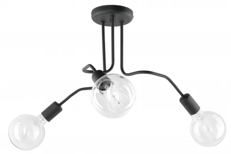 Потолочная люстра Lampex Sebastiano 670/3 CZA