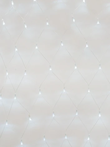 Сетка светодиодная с контроллером. 1.8х1.5м. 180 светодиодов. Разноцветный свет ULD-N1815-180/DTA WHITE IP20 Uniel