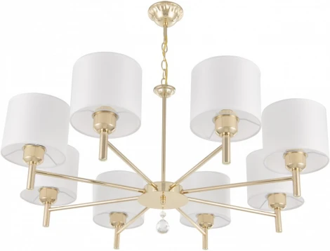 Подвесная люстра Arte Milano Amalfi-2756 332756/8 FGD (220V, подвески, на цепи)