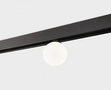 Трековый светильник магнитный 3W 48V Italline IT012-5025 black 3000K