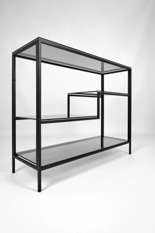 Консольный стол AllConsoles 1011-CB grey черный муар