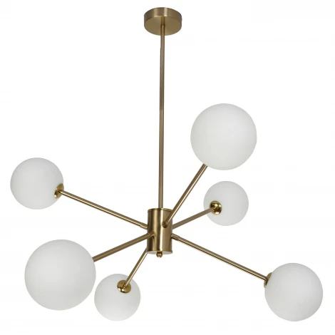 Потолочная люстра на штанге Zortes Ragy ZRS.1893.06 (220V, шарики, IP21)