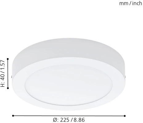 Накладной точечный светильник Eglo Fueva 1 94075 (LED, 220V)