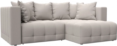 Диван угловой Лига-052 НПБ угол универсальный Лига Диванов (Замша) арт.128817