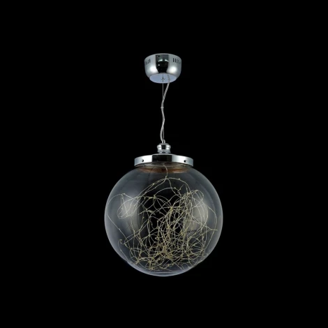Подвесной светильник Freya Isabel FR6157-PL-24W-TR (LED, 220V, на проводе, шар)