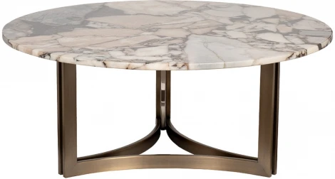 Стол журнальный d90*38см Garda Decor арт.58DB-07035