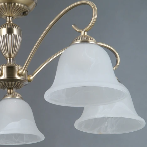 Потолочная люстра на штанге ILLUMICO IL0696-5ASQ-25 AB AREZZO (220V)