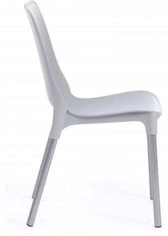 Стул GENIUS (mod 75) / 2 шт. в упаковке Tetchair (Металл,Пластик/Серый) арт.24502