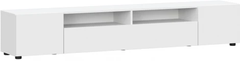 ТВ-тумба Woodville Валенсия белый текстурный 536239