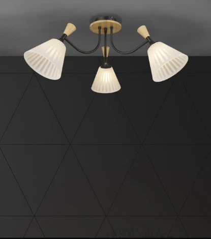 Потолочная люстра Wedo Light Vestmar WD3577/3C-BK-WT