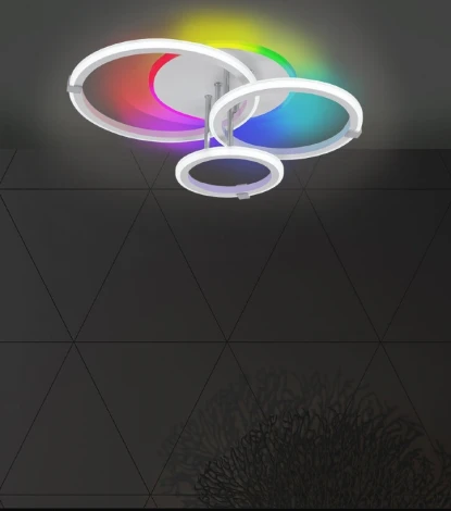 Потолочная люстра Seven Fires Sindi SF5054/4C-WT-CR-RGB