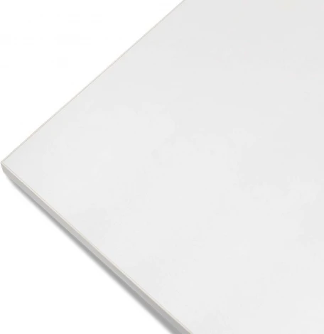 Стол SHT-TU14/120/80 ЛДСП белый шагрень/чёрный муар/золото от фабрики Sheffilton