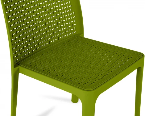 Стул уличный Bottega ОГОГО Обстановочка! (Пластик/Зеленый) арт.926897