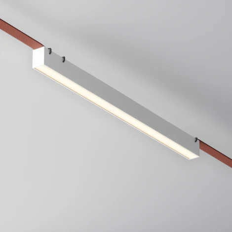 Трековый светильник ременной Maytoni Basis Parity TR129B-24W3K-W 48V 3000K 24Вт белый (LED)