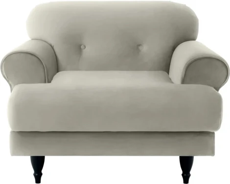 Кресло Italia ОГОГО (арт.339442), (Ткань/Белый)