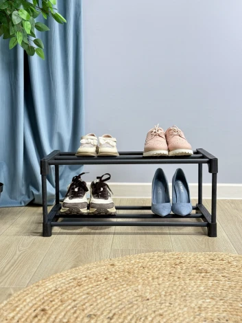 Полка для обуви Sheffilton SHT-SR3-P черный/черны 7535631702