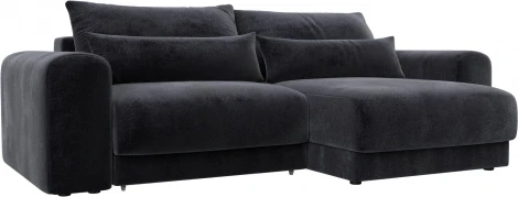 Диван угловой Лига-056 НПБ угол универсальный Лига Диванов (Велюр) арт.129153
