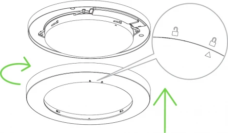 Потолочный светильник уличный светодиодный Oasis Light SIDNEY LED W3922 Gr (220V, круглые, IP54)