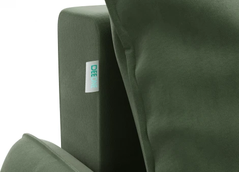ПОРТЛЕНД Диван угловой зеленый D1 furniture арт.AAA41670003