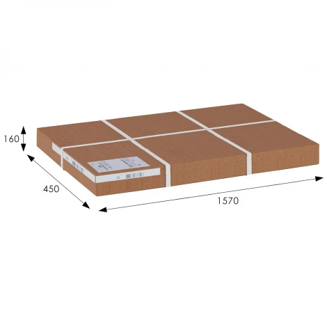ТВ-тумба Джульетта-2 дуб шампань Л Mebelik 009439