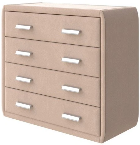 PROxSON Комод Soft Mebel (Ткань: Велюр Casa Бежевый) 101x48