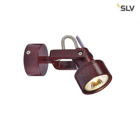 Спот Inda SLV, цоколь GU10, бордовый