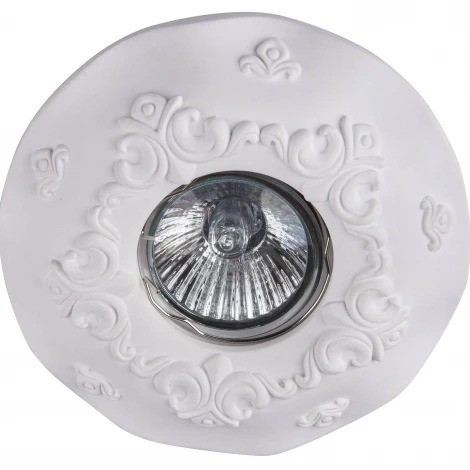 Встраиваемый точечный светильник Maytoni Gyps Classic DL284-1-01-W (220V)