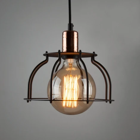 Ретро лампочка накаливания Эдисона шар прозрачная E27 60W 230V 340 lm Elektrostandard G95 60W