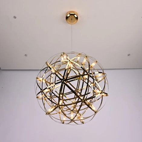 Подвесной светильник Mi Raimond Lamp D40 Gold ImperiumLoft 256143-22 (LED, 220V, на проводе)