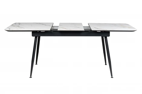 Стол Месси раздвиж. 120-150 Керамогранит Светлый Мрамор