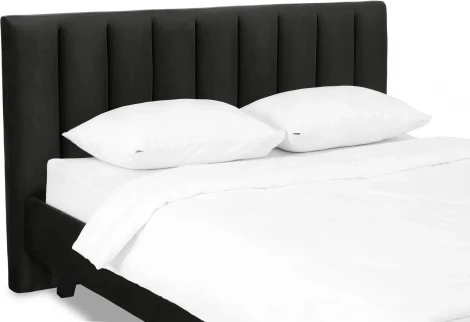 Кровать Queen II Sofia L 1600 ОГОГО (арт.577504), (Ткань/Черный)