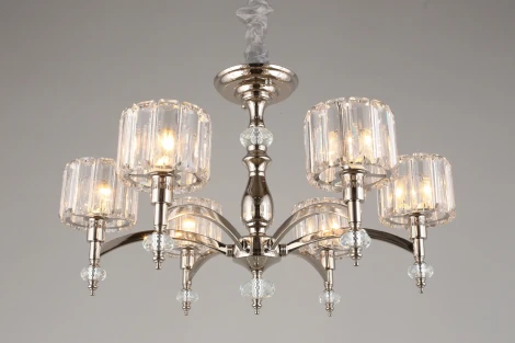 Подвесная люстра Aployt Hortens APL.750.03.06 (220V, хрусталь, на цепи)