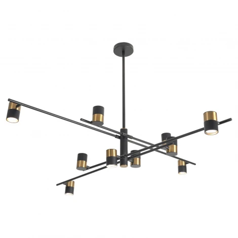 Потолочная люстра на штанге Lussole Gilbert LSP-8377 (220V, IP21)