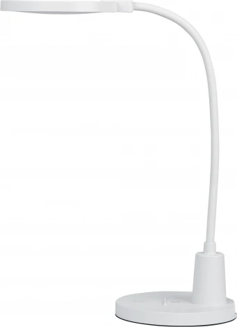 Офисная настольная лампа светодиодная с регулировкой яркости ЭРА NLED-501-10W-W (220V, сенсорный выключатель)