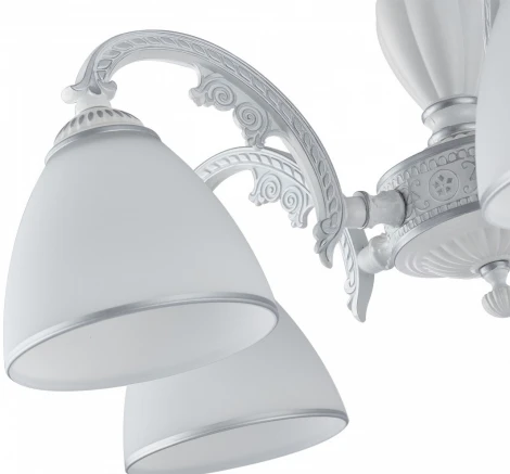 Подвесная люстра Arte Milano AM340837 340837/6 WT+SL (220V, на цепи)