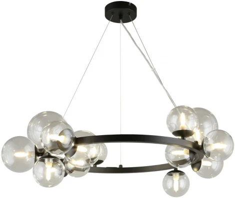 Подвесной светильник Aployt Feliche APL.334.03.14 (220V, на тросе, шарики, молекулы)