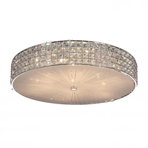 Потолочный светильник круглый Citilux Портал CL324101 (220V, хрусталь K9)