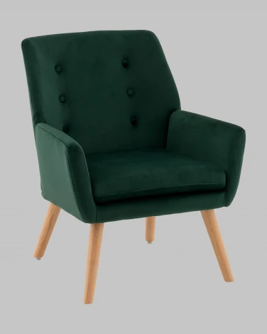 Кресло Stool Group Райт тёмно-зелёный арт.УТ000040113