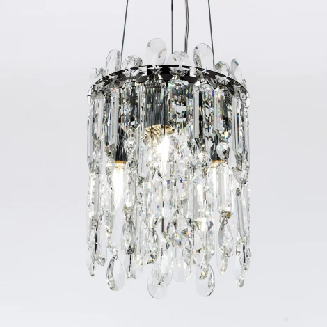 Подвесная люстра хрустальная Modelux MODELUX ML.837.3 CR